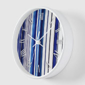 Summer Navy Blue Boat Trendy Stripes Collectie (Hoek)
