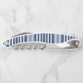 Summer Navy Blue Popular Boat Stripes Collectie Kurkentrekker (Achterkant)