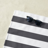 Summer Neutrals Personalized Bachelorette Party Strandlaken (In situ)