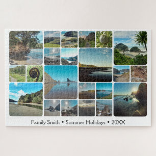 Summer New Zealand Travel Souvenir Photo Collage Legpuzzel
