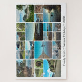 Summer New Zealand Travel Souvenir Photo Collage Legpuzzel (Verticaal)
