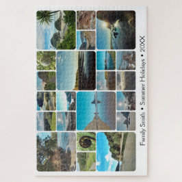 Summer New Zealand Travel Souvenir Photo Collage Legpuzzel