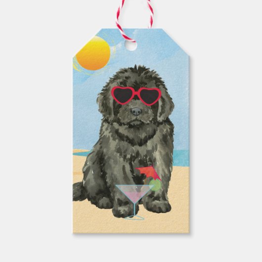 Summer Newfoundland Gift Labels Cadeaulabel (Voorkant)