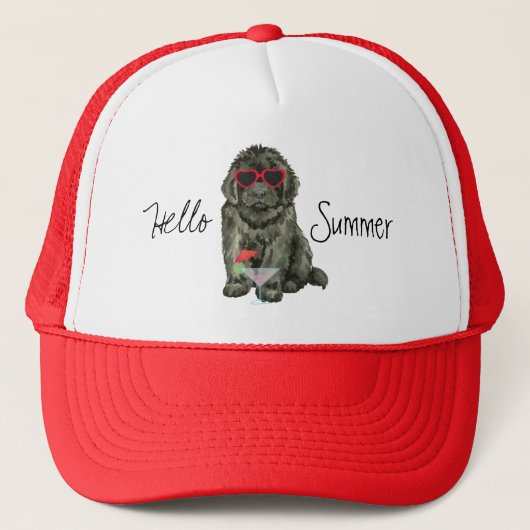 Summer Newfoundland Trucker Hat Pet (Voorkant)