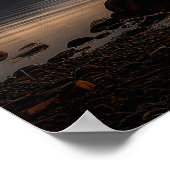 Summer night around the campfire poster (Hoek)