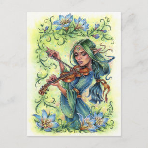 Summer Night Fiddler Briefkaart