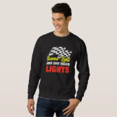 Summer Nights en Dirt Track Lights Racing Trui (Voorkant volledig)