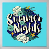 Summer Nights Poster (Voorkant)