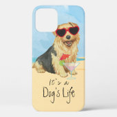 Summer Norfolk Terrier Hoesje-Mate iPhone Case (Achterkant)