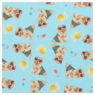 Summer Norfolk Terrier Stof