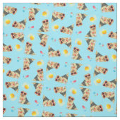 Summer Norfolk Terrier Stof (Swatch)