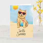 Summer Norwich-kaart Kaart (Gele Bloem)