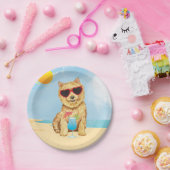Summer Norwich Terrier Paper Bord (Feest)
