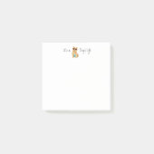 Summer Norwich Terrier Post-it Notes (Voorkant)