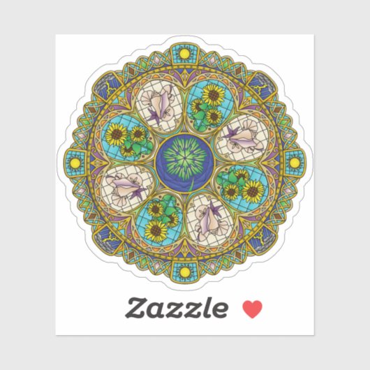 Summer Nouveau Contour Sticker (Vel)