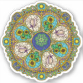 Summer Nouveau Contour Sticker (Voorkant)