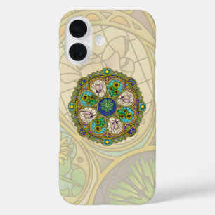 Summer Nouveau Hoesje-Mate Telefoonhoesje iPhone 16 Hoesje