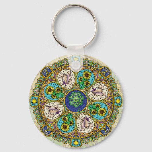 Summer Nouveau Sleutelhanger (Voorkant)