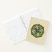 Summer Nouveau Spiral Notitieboek (Binnen)