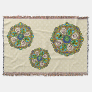 Summer Nouveau Throw Blanket Deken