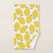 Summer Novelty Lemon-Pattern Gedrukt Bad Handdoek (Handdoek)