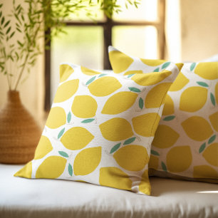 Summer Novelty Lemon-Pattern Gedrukt Kussen