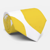 Summer Novelty Lemon-Pattern Gedrukt Stropdas (Opgerold)