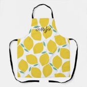 Summer Novelty Lemon-Pattern Printed Personalized Schort (Voorkant)