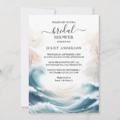 Summer Ocean Beach Blue Water Vrijgezellenfeest Kaart (Voorkant)