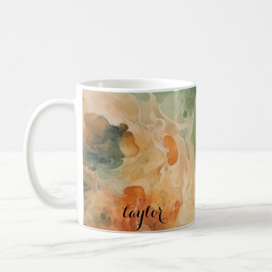 Summer Ocean Beach Koffiemok (Links)