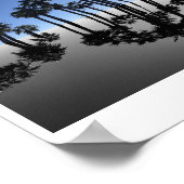 Summer Ocean Palms Reflection Photography Poster (Hoek)