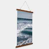 Summer Ocean Waves Hangend Wandkleed (Gebogen)