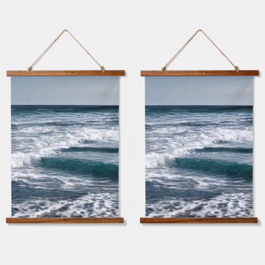 Summer Ocean Waves Hangend Wandkleed (Dubbel)