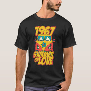 Summer of Love Cool Heart's Day Valentijnse Celebr T-shirt