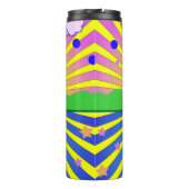 Summer of Love Groovy Psychedelic 60 s 70 s Thermosbeker (Achterkant)