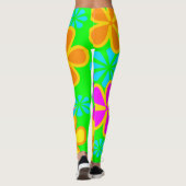 Summer of Love - Petal Power Retro Leggings (Achterkant)
