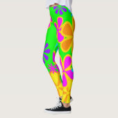 Summer of Love - Petal Power Retro Leggings (Links)