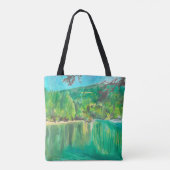 "Summer of Ruth Lake" van Amber Larsen Tote Bag (Achterkant)