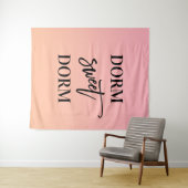 Summer Ombre Sweet Dorm Quote College Wall Hanging Wandkleed (In Situ (horizontaal))