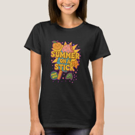 Summer On A Stick – Schattige Cartoon Ice Cream T- T-shirt