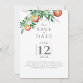 Summer Orchard Save the Date Kaart (Voorkant)