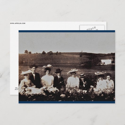 Summer Ouing Briefkaart (Voorkant / Achterkant)