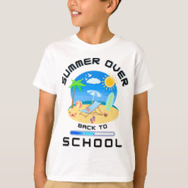 Summer Over Terug naar school T-shirt