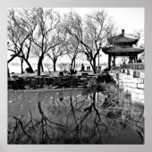 Summer Palace B&W Poster (Voorkant)