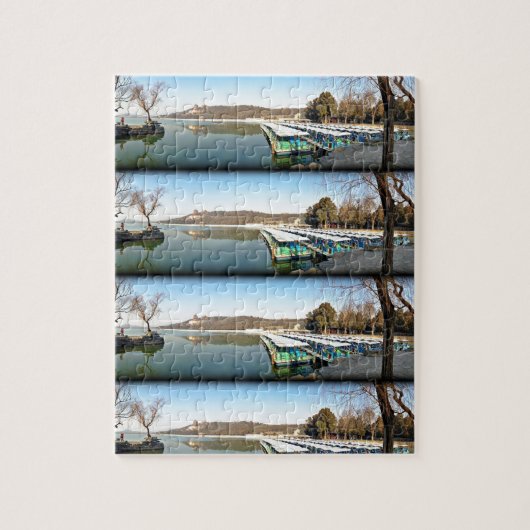 Summer Palace Boats Legpuzzel (Verticaal)