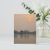 Summer Palace Sunset Briefkaart (Staand voorkant)