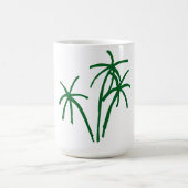 Summer Palm Tree Coffee Mok (Center)