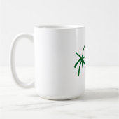 Summer Palm Tree Coffee Mok (Links)