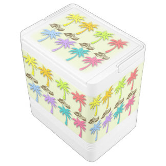 Summer Palm Trees Igloo Can Cooler Igloo Koelbox
