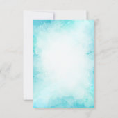 Summer, PalmLeaf, Flamingo, Fruit Retirement Party Kaart (Achterkant)